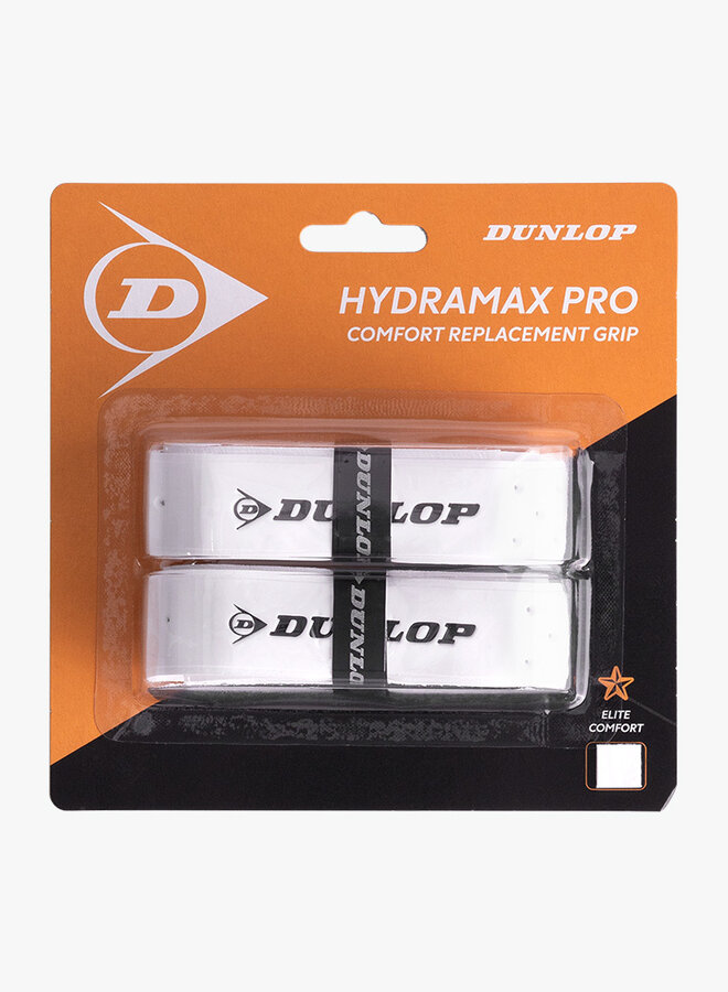 Dunlop Hydramax Pro Basisgriffband - 2er Pack - Weiß