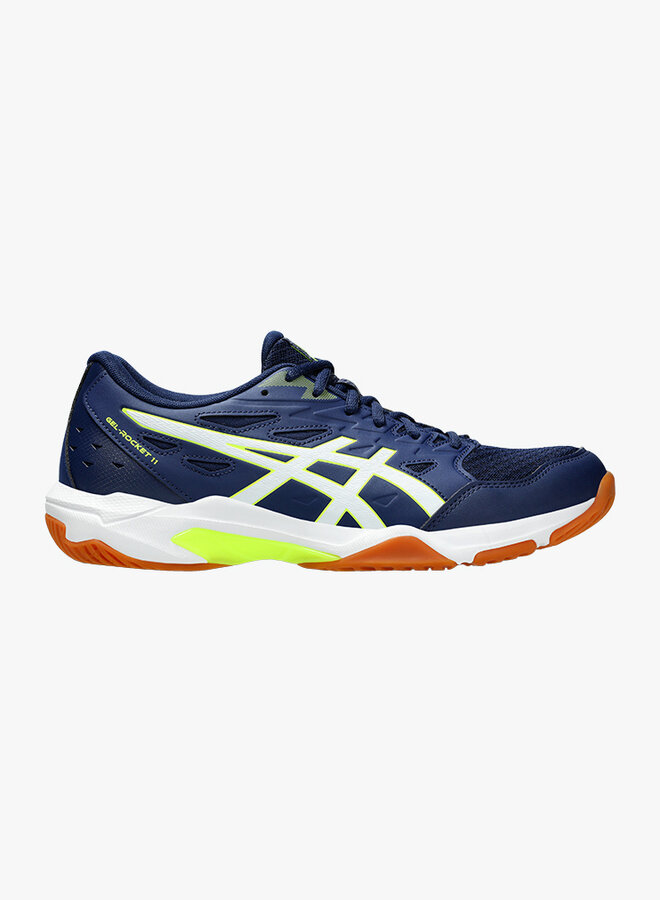 Asics Gel-Rocket 11 - Blau / Neongelb