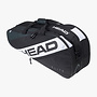 Head Elite 6R Combi Schlägertasche - Schwarz / Weiß