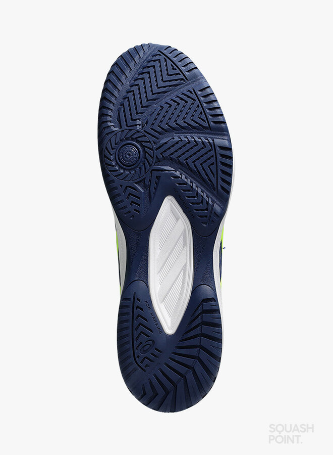 Asics Upcourt 6 - Dunkelblau / Neongelb