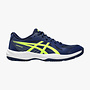 Asics Upcourt 6 - Dunkelblau / Neongelb