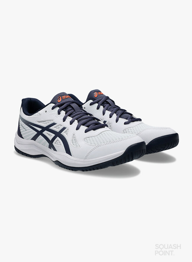 Asics Upcourt 6 - Weiß / Dunkelblau