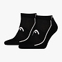 Head Performance Sneaker Socken - 2er Pack - Schwarz