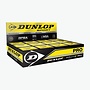 Dunlop Pro Squash Ball (double yellow dot) - Box of 12