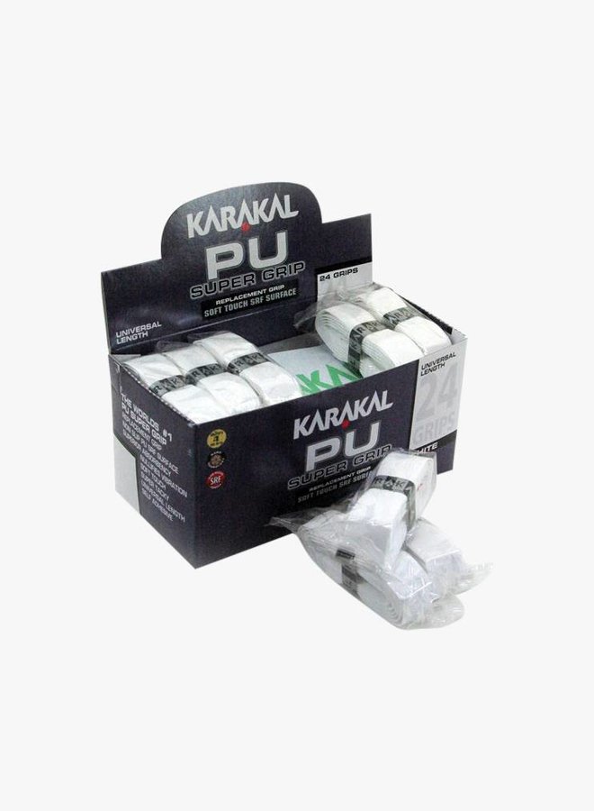 Karakal PU Super Grip White - Box of 24
