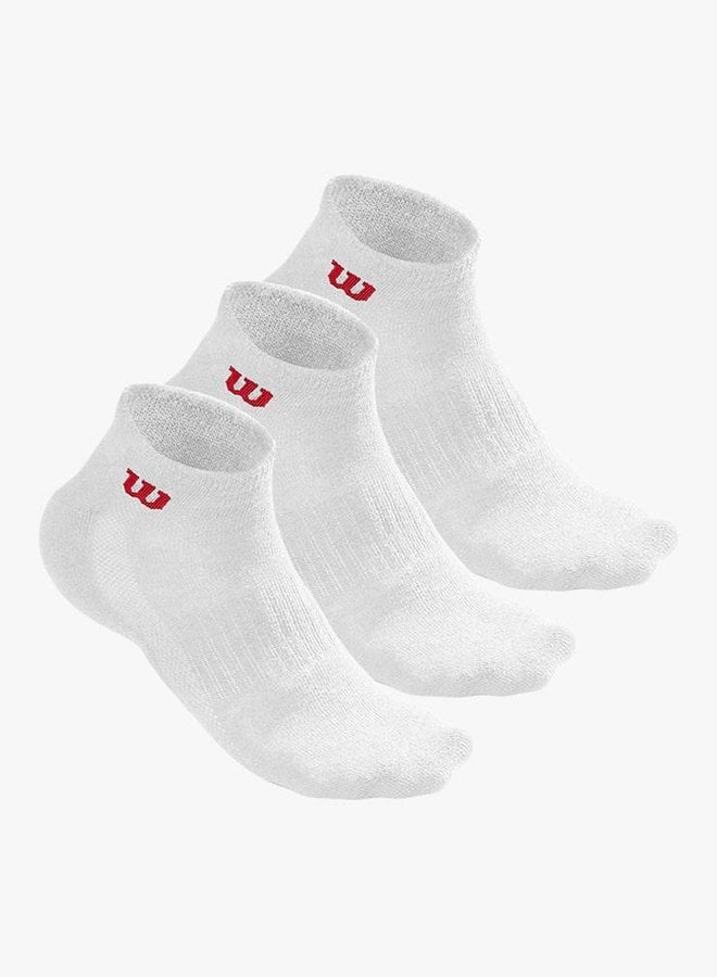Wilson Men's Quarter Socks - 3 Pack