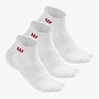 Wilson Men's Quarter Socks - 3 Pack - White