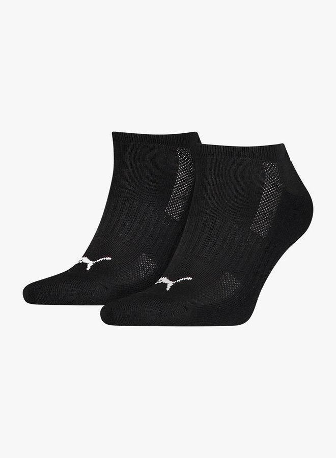Puma Cushioned Sneaker Socks - 2 Pack - Black