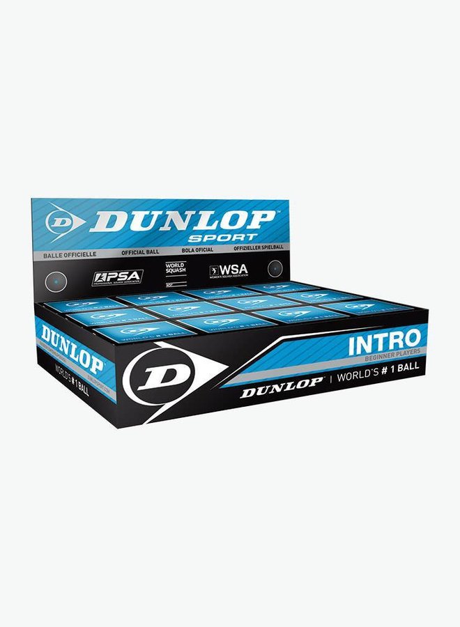 Dunlop Intro Squash Ball - Box of 12