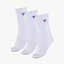 Tecnifibre Men Socks - 3 Pack - White