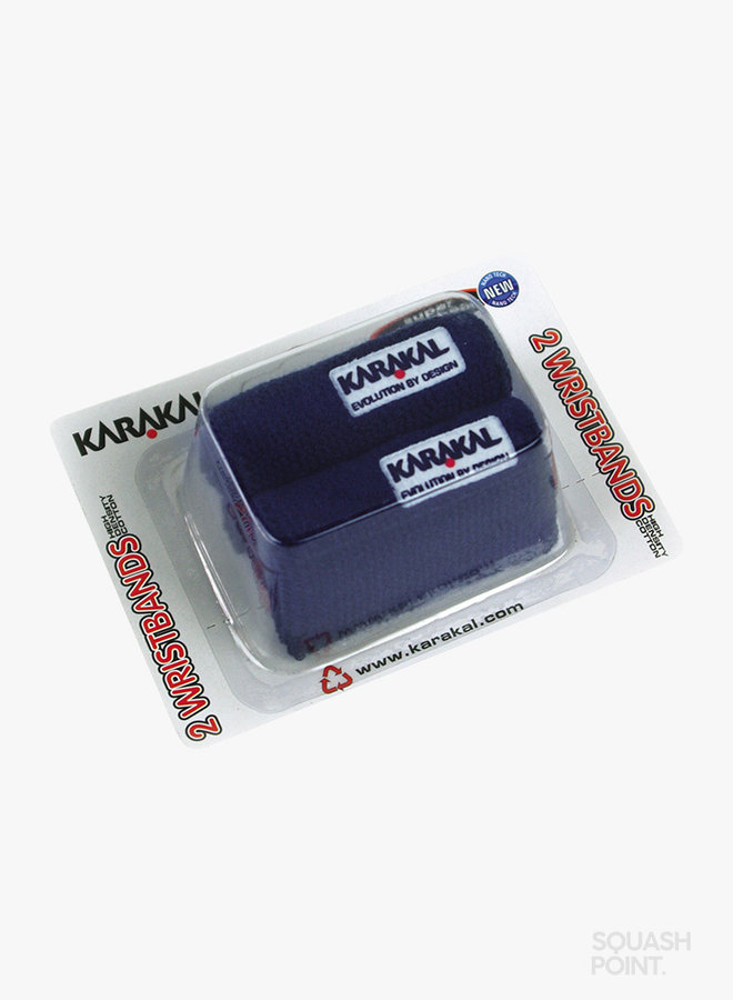 Karakal Wristband X2 - 2 Pack - Navy