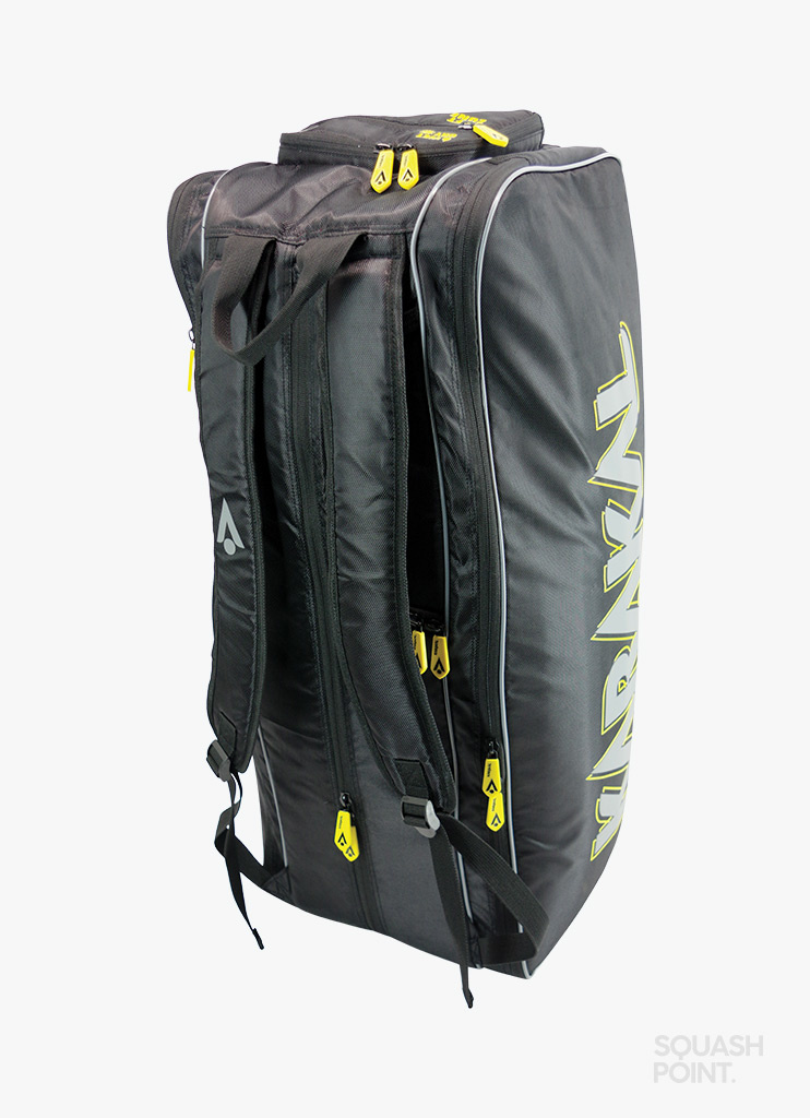 Karakal Pro Tour Elite 12 Racket Bag Sports Equipment Backpack Carry System 