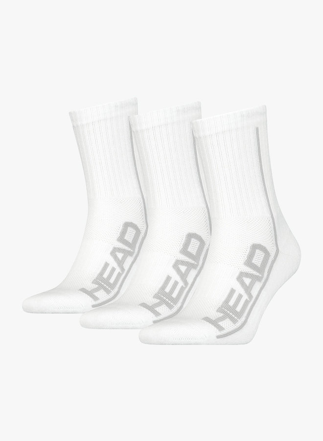 Head Performance Short Socks - 3 Pack - White