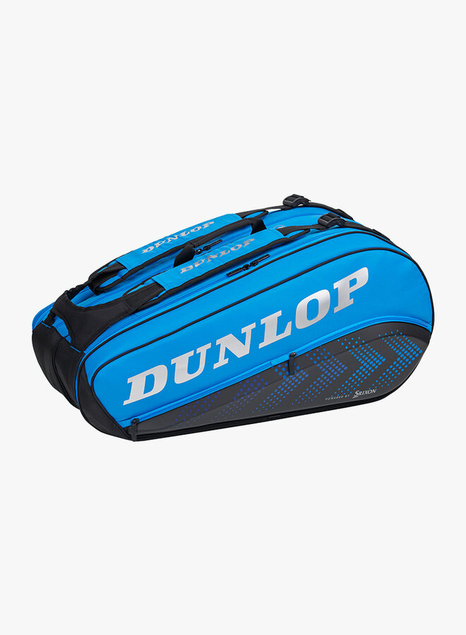 Dunlop FX Performance 8 Racket Bag - Blue / Black