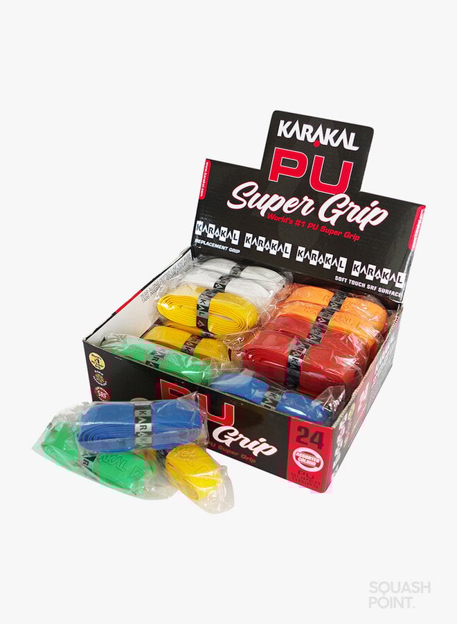 Karakal PU Super Grip Assorted - Box of 24
