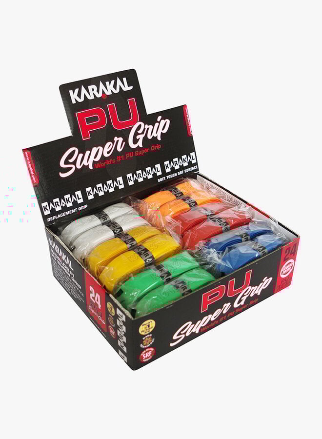 Karakal PU Super Grip Assorted - Box of 24