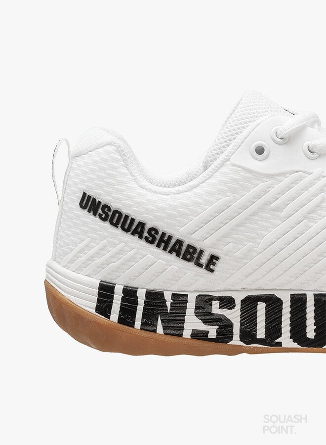UNSQUASHABLE FAST-TEC PRO Squash Shoe - White
