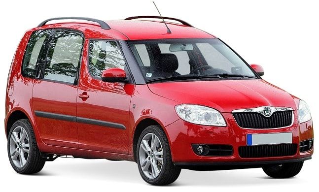 Rear window Skoda Roomster privacy glass