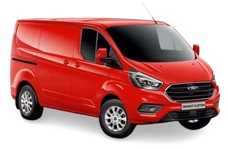 Window Front Screen Replacement for Ford Transit Custom 2012-2022, Sunshade Windshield Protection Kit, Internal Thermal Blind Window Set with Storage Bag Windshield Set, 100% Black Out Sunshade
