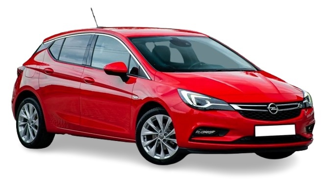 Rear window Opel/Vauxhall Astra K hatchback