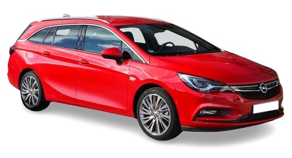 Rear window Opel/Vauxhall Astra K station