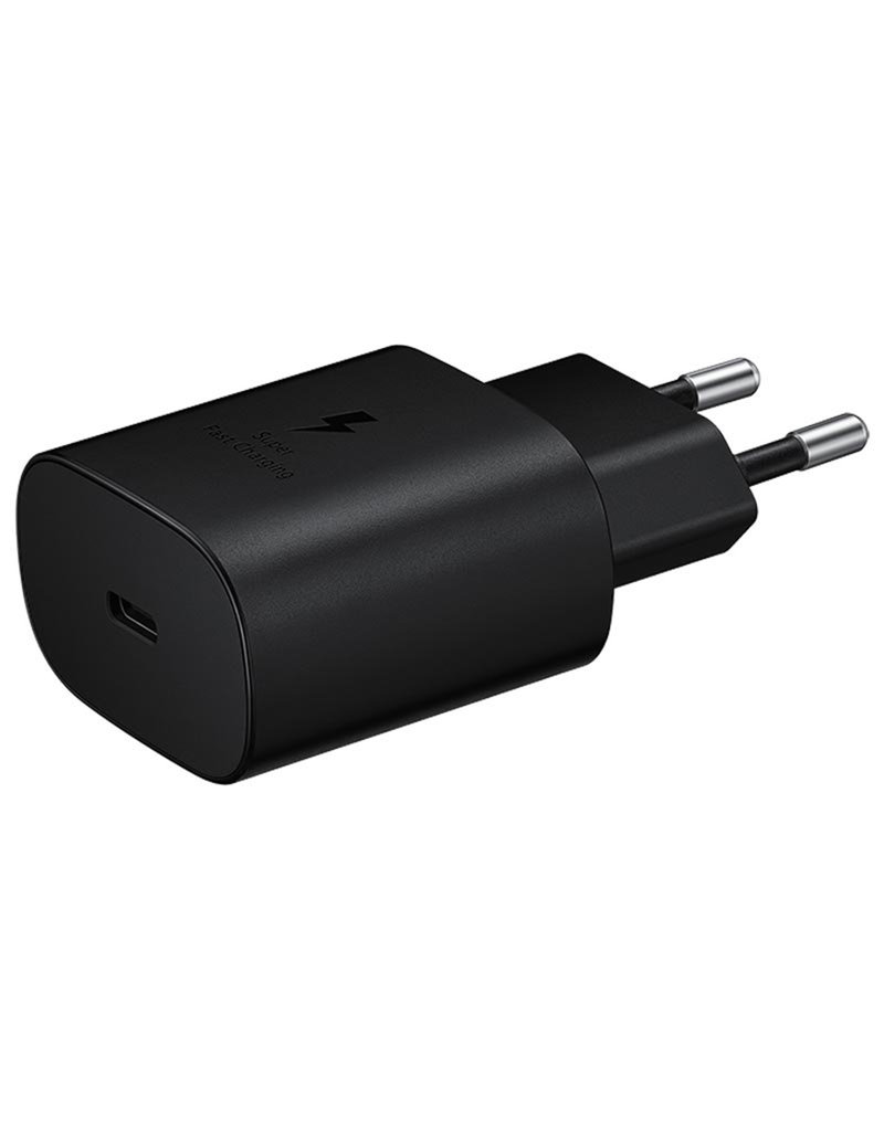 Samsung Samsung Fast Charging Adapter USB-C 25W Zwart