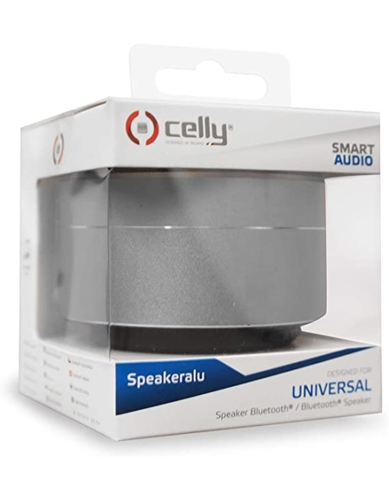 Celly Celly Draadloze Bluetooth Speaker Zilver