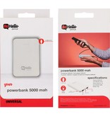 BeHello BeHello Powerbank 5.000 mah Dual USB Ports Wit