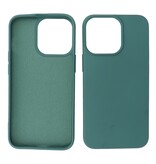 P2C P2C Silicone Hoesje iPhone 15 Pro Max Groen