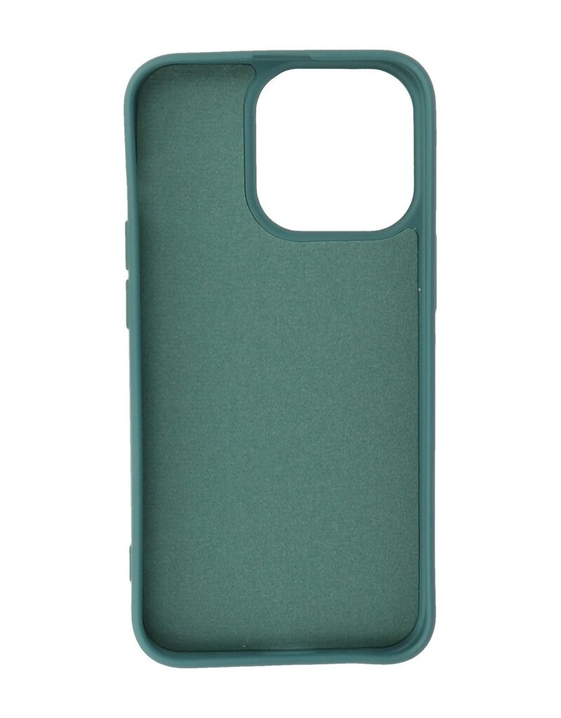 P2C P2C Silicone Hoesje iPhone 15 Pro Max Groen