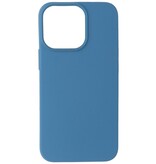 P2C P2C Silicone Hoesje iPhone 15 Pro Max Blauw