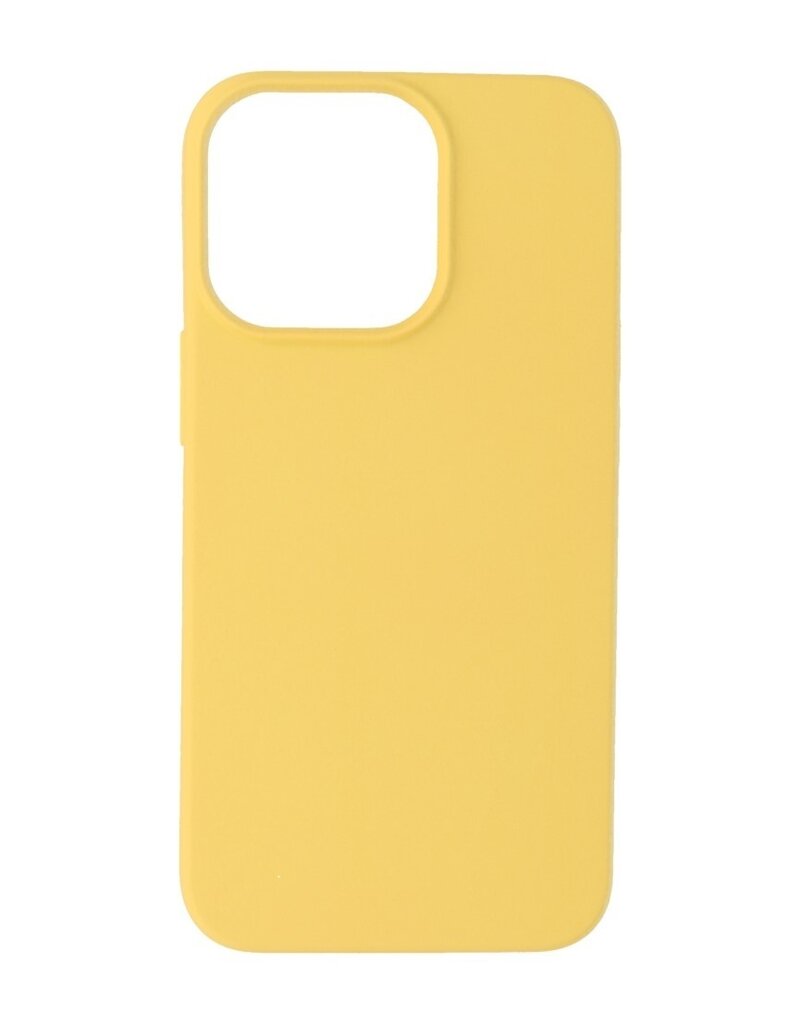 P2C P2C Silicone Hoesje iPhone 15 Pro Geel