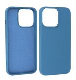 P2C P2C Silicone Hoesje iPhone 15 Pro Blauw