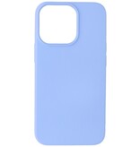 P2C P2C Silicone Hoesje iPhone 15 Pro Lila/ Paars