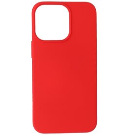 P2C P2C Silicone Hoesje iPhone 15 Pro Rood