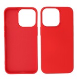 P2C P2C Silicone Hoesje iPhone 15 Pro Rood