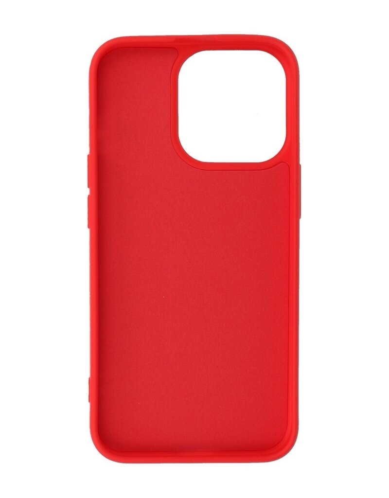 P2C P2C Silicone Hoesje iPhone 15 Pro Rood