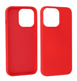 P2C P2C Silicone Hoesje iPhone 15 Pro Rood