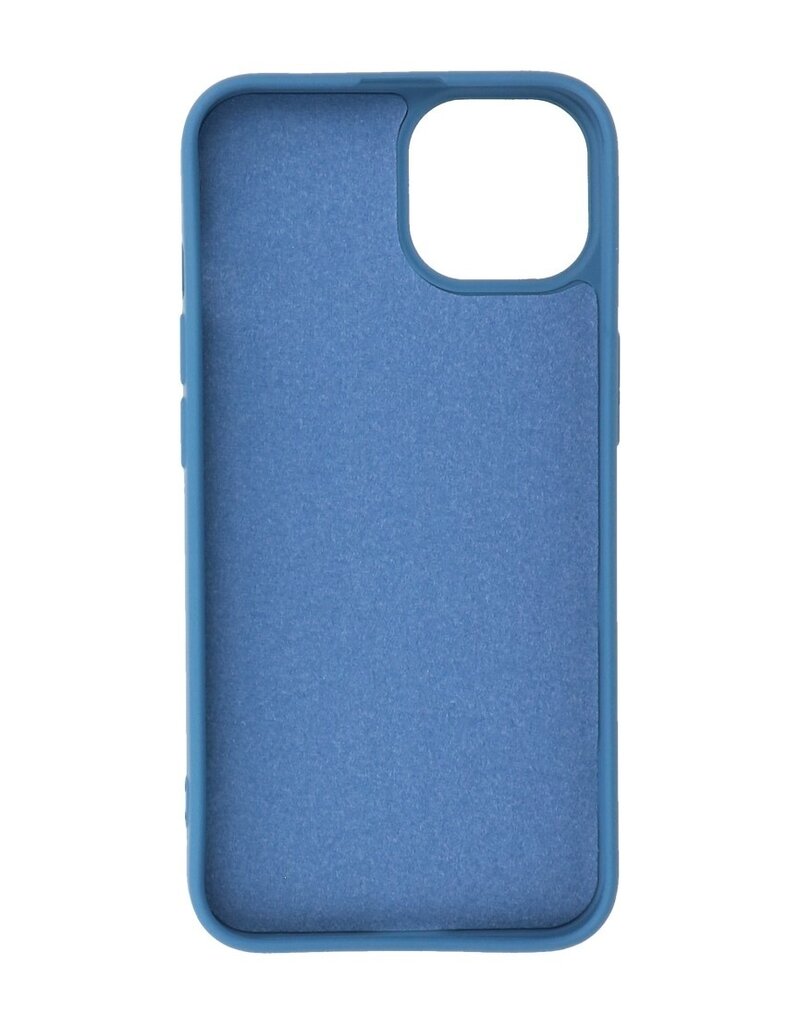 P2C P2C Silicone Hoesje iPhone 15 Blauw