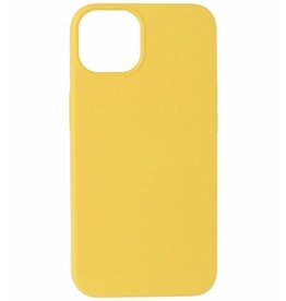 P2C P2C Silicone Hoesje iPhone 15 Geel