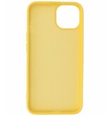 P2C P2C Silicone Hoesje iPhone 15 Geel