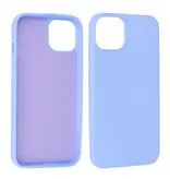 P2C P2C Silicone Hoesje iPhone 15 Lila/ Paars