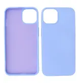 P2C P2C Silicone Hoesje iPhone 15 Lila/ Paars