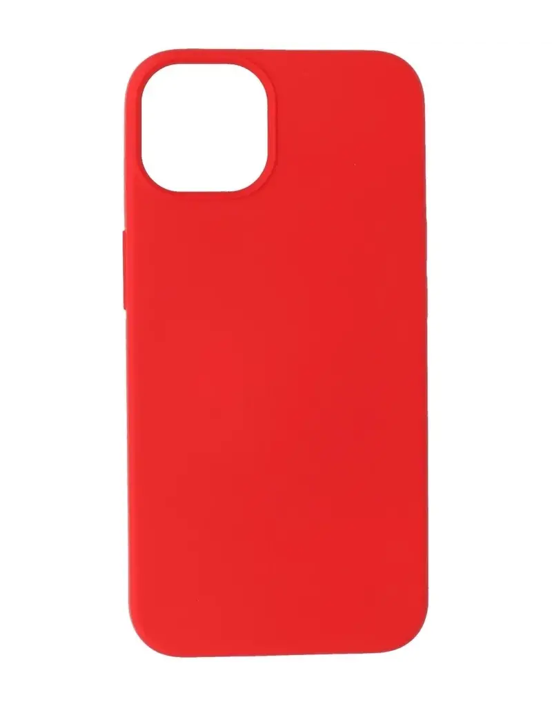 P2C P2C Silicone Hoesje iPhone 15 Rood