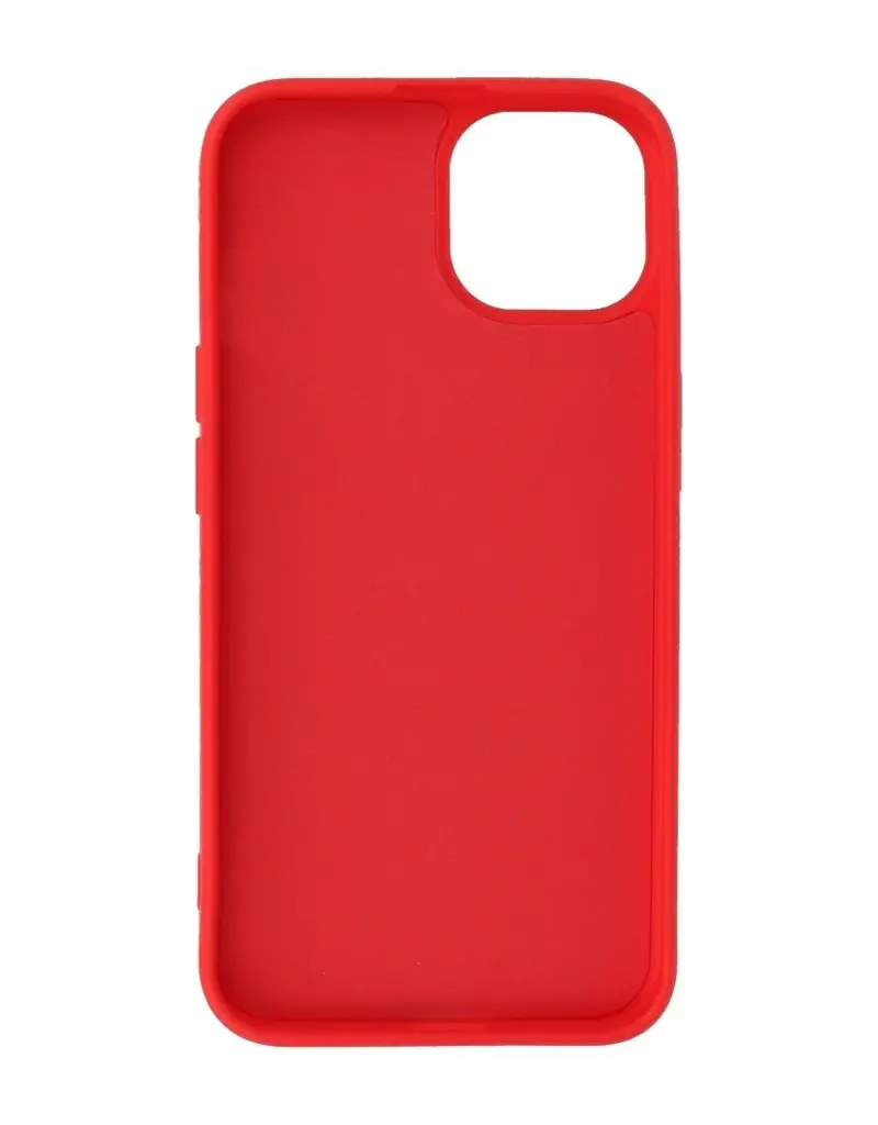 P2C P2C Silicone Hoesje iPhone 15 Rood