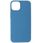 P2C P2C Silicone Hoesje iPhone 13 / 14 Blauw