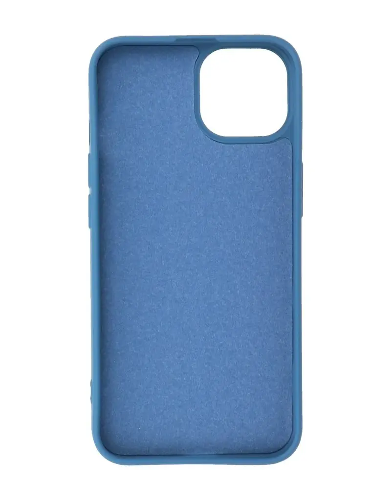 P2C P2C Silicone Hoesje iPhone 13 / 14 Blauw