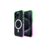 Nikoza Nikoza Gradient Impact Case iPhone 15 Pro Max Green - Purple