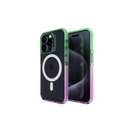 Nikoza Nikoza Gradient Case iPhone 15 Pro Max Green - Purple