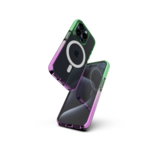 Nikoza Nikoza Gradient Impact Case iPhone 15 Pro Max Green - Purple